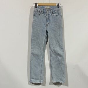 Abercrombie & Fitch Light Wash Straight Leg Jeans
